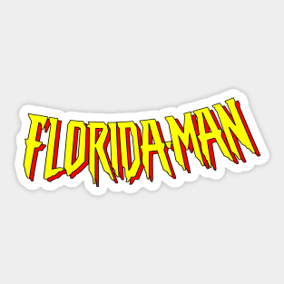 Florida-Man Sticker